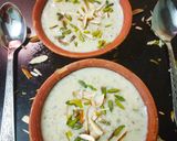 A picture of step 4 of Bajre ki kheer.