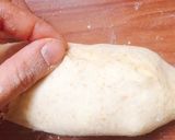 Hình bước làm 6 của món Bánh mì mochi nhân chà bông Đài Loan