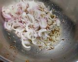 A picture of step 1 of Jhunka (Maharashtrian Zunka).