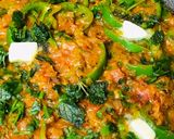 A picture of step 2 of Shakshuka.