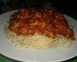 Foto langkah ke 2 dari resep Spaghetti Bolognese Instan.