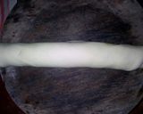 A picture of step 3 of Soft chapati served with beans.