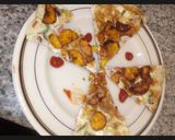 A picture of step 4 of Simple plantain fritatta.