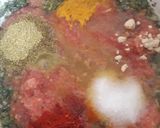 A picture of step 2 of Masala Bindhi.