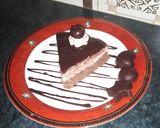A picture of step 5 of Choclate mousse cake 🎂.