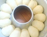 Foto langkah ke 7 dari resep Roti sobek eggless lembut.