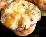 A picture of step 5 of Egg Muffins.