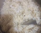 A picture of step 4 of Jeera rice.