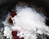 A picture of step 2 of Coconut Chutney.