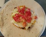 A picture of step 9 of Taco Wrap Supreme (crunchy).