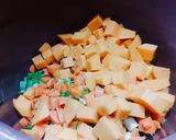 Foto del paso 2 de la receta: Sopa de verduras para mi dieta 🌽🍵