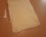 Foto del paso 1 de la receta: Macro croissant con crema de chocolate blanco y almendras
