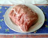 Foto del paso 1 de la receta: Lomo de cerdo en reducción de jugo de naranja