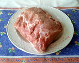 Foto del paso 1 de la receta: Lomo de cerdo en reducción de jugo de naranja