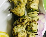 A picture of step 8 of Reshmi Kabab.