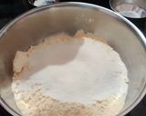 A picture of step 1 of Instant Besan Dhokla.