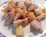 Foto del paso 5 de la receta Solomillo de pavo con pera y manzana