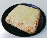 Foto del paso 5 de la receta: Pastel de arroz al horno con crema de pimientos del piquillo