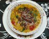 A picture of step 2 of Authentic Dal Fry.