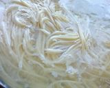 Foto del paso 9 de la receta: Salmón y bechamel con espagueti