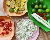 Hình bước làm 2 của món Tảo chile xả tắc