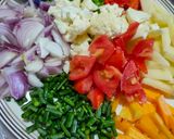 વેજીટેબલ બિરયાની (Vegetable Biryani Recipe In Gujarati) રેસીપી સ્ટેપ1ફોટો