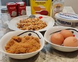 Foto del paso 4 de la receta: Cheesecake de turrón de jijona al horno