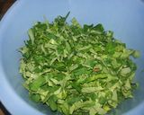 Foto langkah ke 1 dari resep Bakwan kangkung simple.