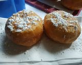 Foto langkah ke 9 dari resep Resep Donat Menul Ekonomis tanpa Kentang tanpa Maizena.
