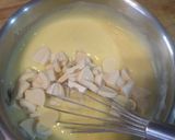 Une image de l'étape 3 de Flan chocolat blanc mure.
