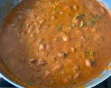 A picture of step 3 of Peanut curry.