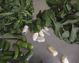 टेस्टी पूदिना लहसुन पराठा रेसिपी चरण 1 फोटो