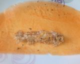 Une image de l'étape 5 de Les cigares aux oignons et poulet.