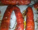 Foto del paso 1 de la receta: Champiñones picantes con huevo y chistorra