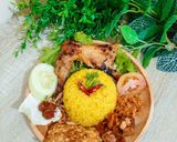 Foto langkah ke 3 dari resep Nasi Kuning Rice Cooker 🍚.