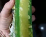 A picture of step 5 of Steamed Bánh Cốm (Vietnamese Green Rice Cake).