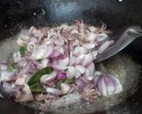 Foto langkah ke 3 dari resep Cumi Cabe Ijo.