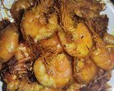 A picture of step 3 of Prawn curry.