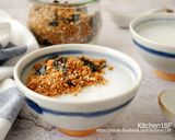 A picture of step 5 of Okara Seaweed Vegetarian Floss.