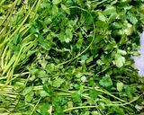 A picture of step 1 of Pudina Chutney.