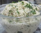 A picture of step 10 of Curd rice from leftover rice.