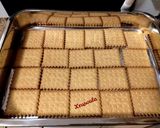 Φωτογραφία βήματος 2 της συνταγής 🍰Μαμαδίστικο γλυκό ψυγείου, με κρέμα και ζελέ