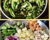 A picture of step 1 of Undhiyu - Kathiyawadi Undhiyu - Winter Special Gujarati Cuisine.