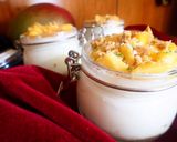 Foto del paso 4 de la receta Vasitos cheesecake de mango con toque de lima y coco