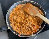 Foto del paso 4 de la receta: Hojaldre relleno carne picada