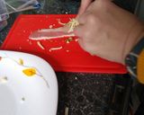 A picture of step 4 of Chiken rolls.