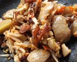 Sambal jengkol teri terong langkah memasak 6 foto