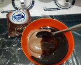 Foto langkah ke 4 dari resep Brownies coklat pandan kukus.