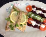 Foto del paso 2 de la receta: Salmón al culantro con limón !