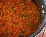 A picture of step 6 of Chana daal.